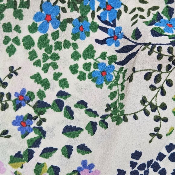 Spring Cabi Floral Sleeveless Blouse Top S Multicolor Polyester - Picture 4 of 10